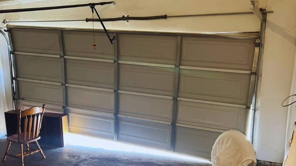 Off-Track Door Realignment & Ball-Bearing Roller Upgrades
