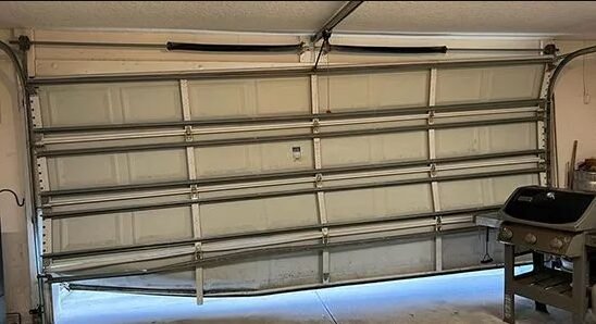 Off-Track Garage Door Realignment & Cable Replacement Palma Sola FL